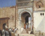 维克多 皮埃尔 休格特 : Arabs Outside the Mosque